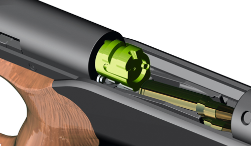 Jakele J1 Jagdwaffe - Vier-Warzen-Verriegelung